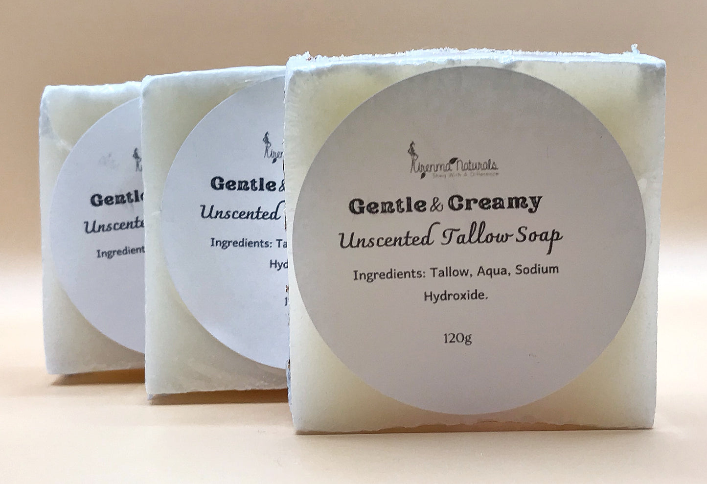 Tallow Unscented Soap