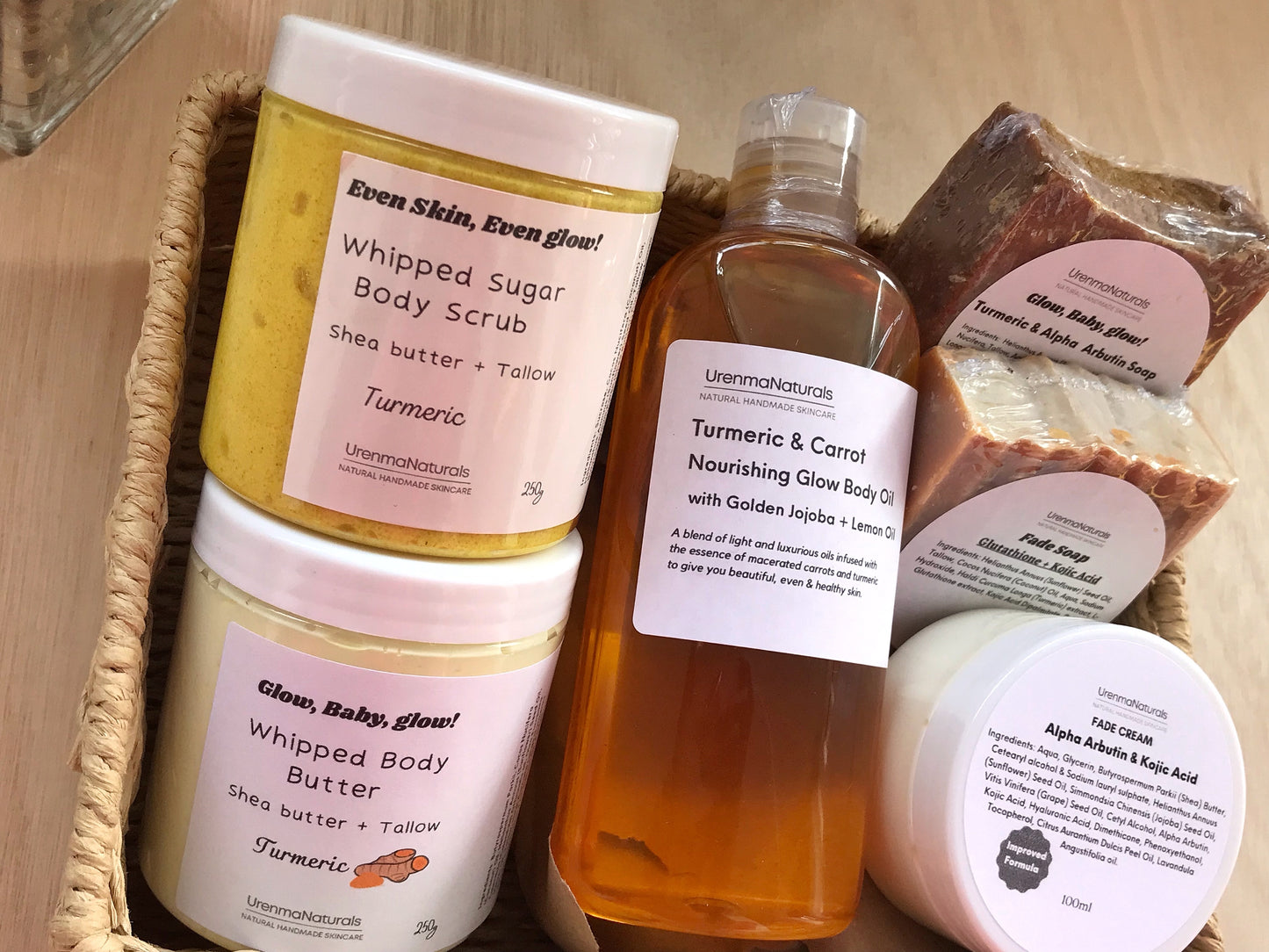 Turmeric Pamper Bundle (6 Skin Rejuvenating Products for A LOT LESS!!)