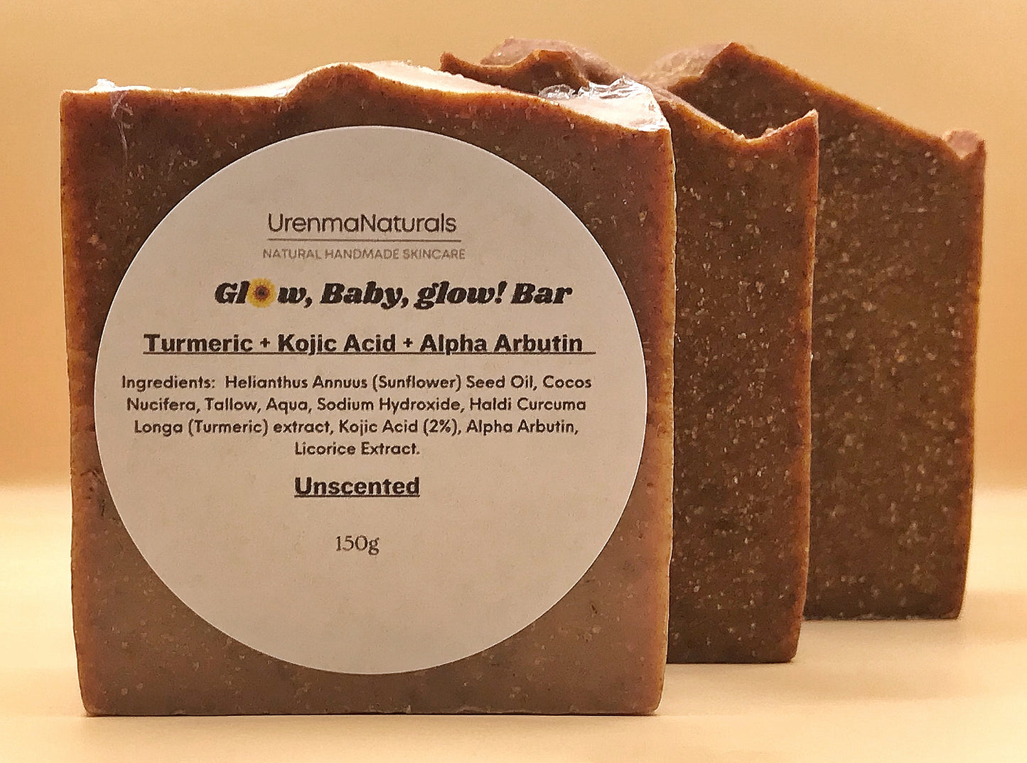 Turmeric x Kojic Acid x Alpha Arbutin Glow Soap