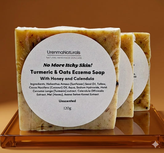 No More Itchy Skin, Turmeric & Oats Eczema Soap