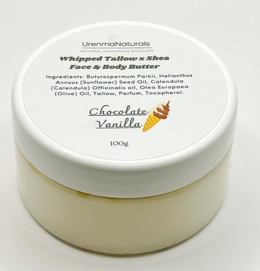 Chocolate Vanilla Whipped Body Butter