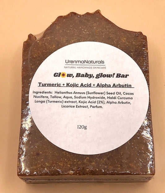 Turmeric x Kojic Acid x Alpha Arbutin Glow Soap