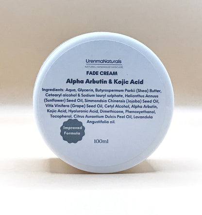 Fade Cream (Alpha Arbutin + Kojic Acid + Hyaluronic Acid)