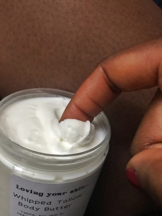 Whipped Tallow Face & Body Butter (Unscented)