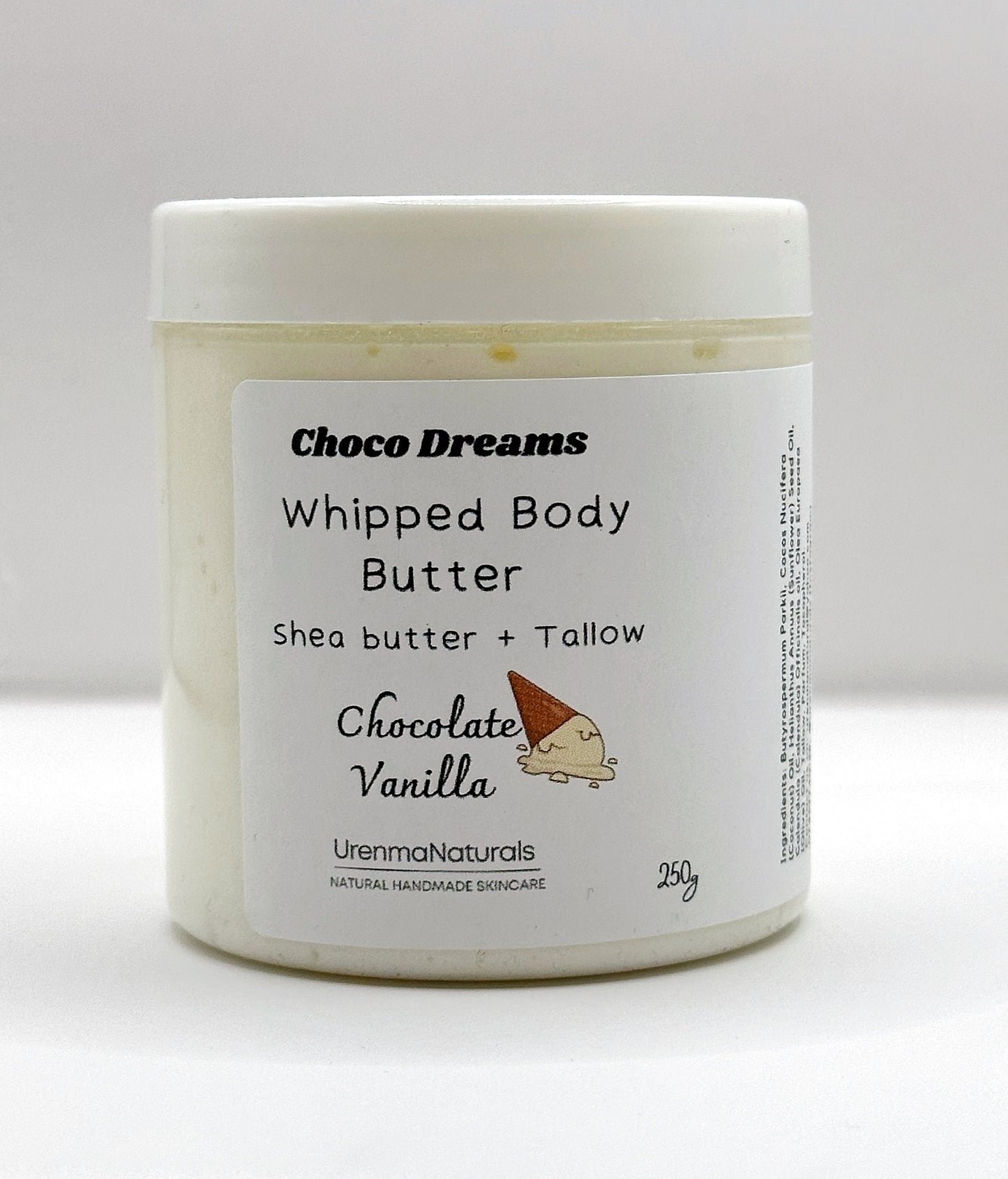 Chocolate Vanilla Whipped Body Butter