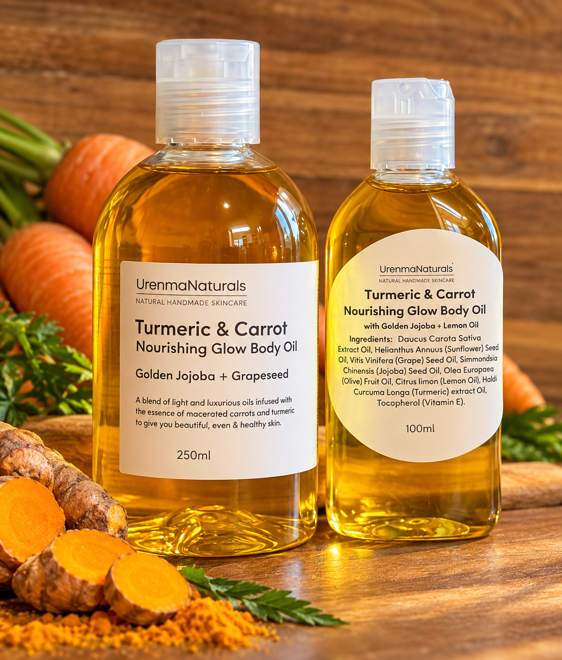Turmeric & Carrot Nourishing Glow Body Oil
