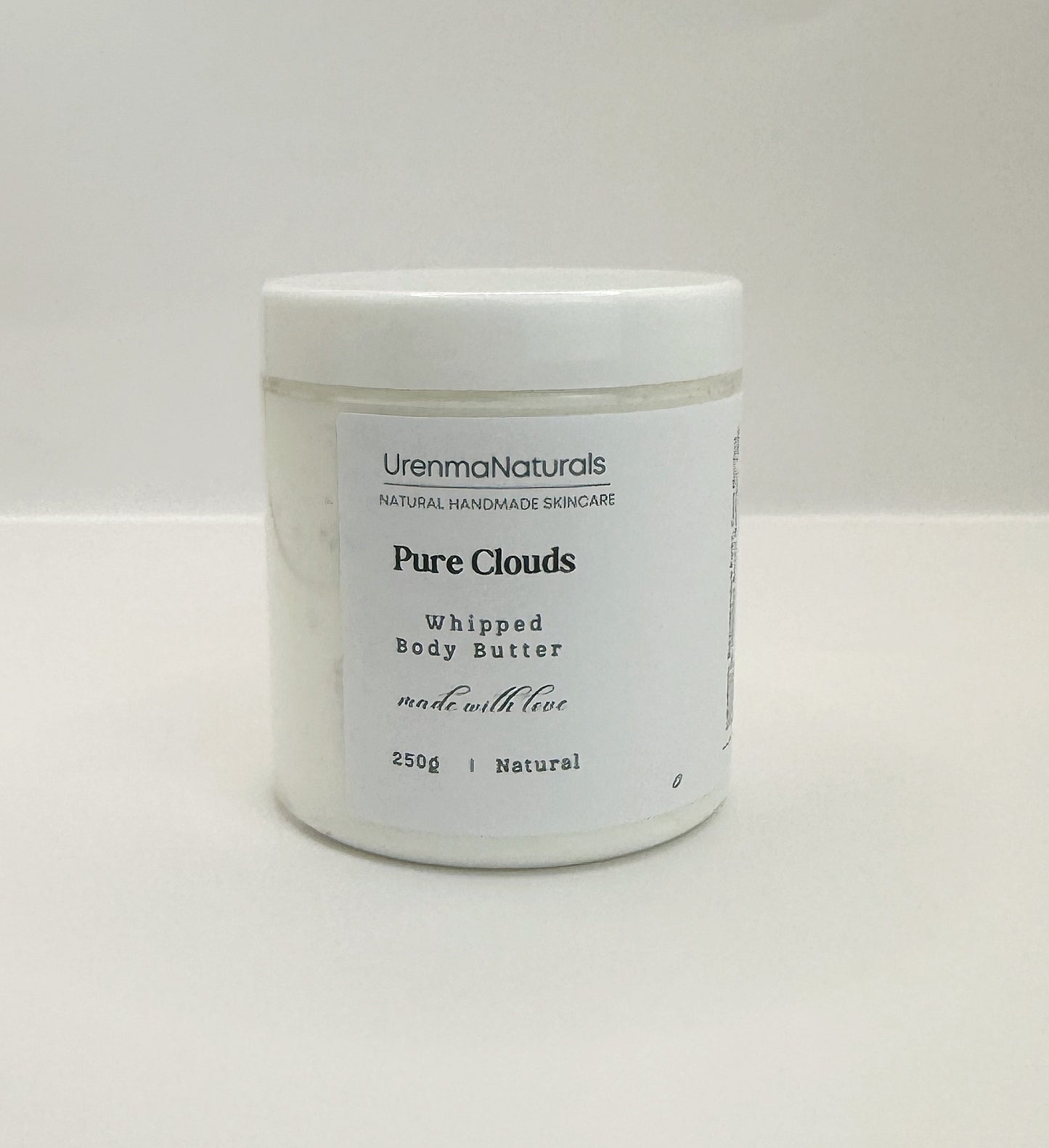 Pure Clouds, Unscented Whipped Body Butter.