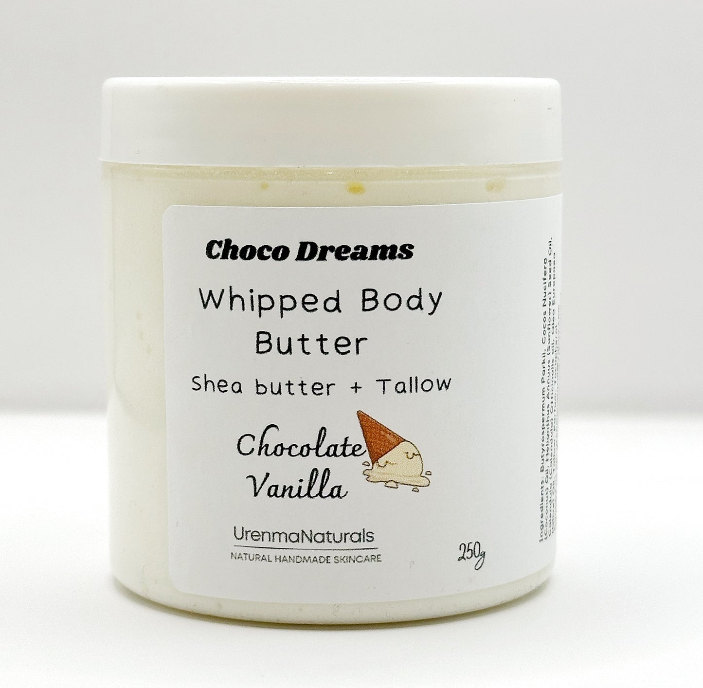 Chocolate Vanilla Whipped Body Butter