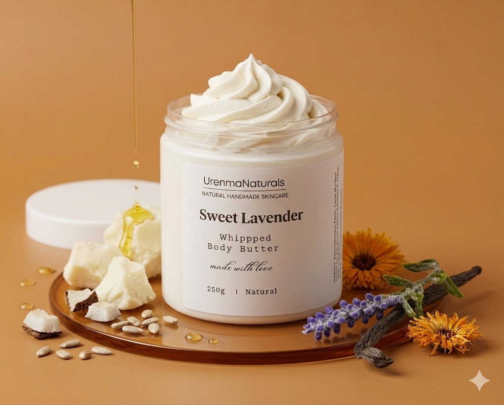 Whipped Body Butter (Gingerbread Cookie, Lush Vanilla, Sweet Lavender, Pure Clouds, Turmeric)