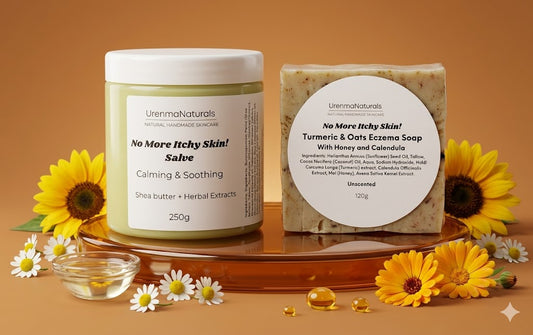Eczema Bundle (No More Itchy Skin Bundle Soap and Salve)