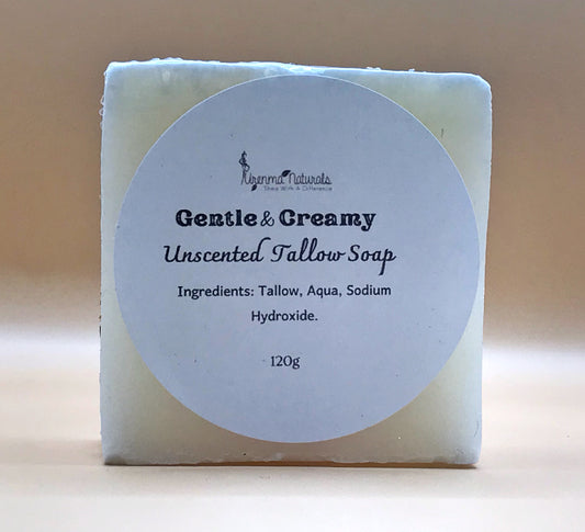 Tallow Unscented Soap