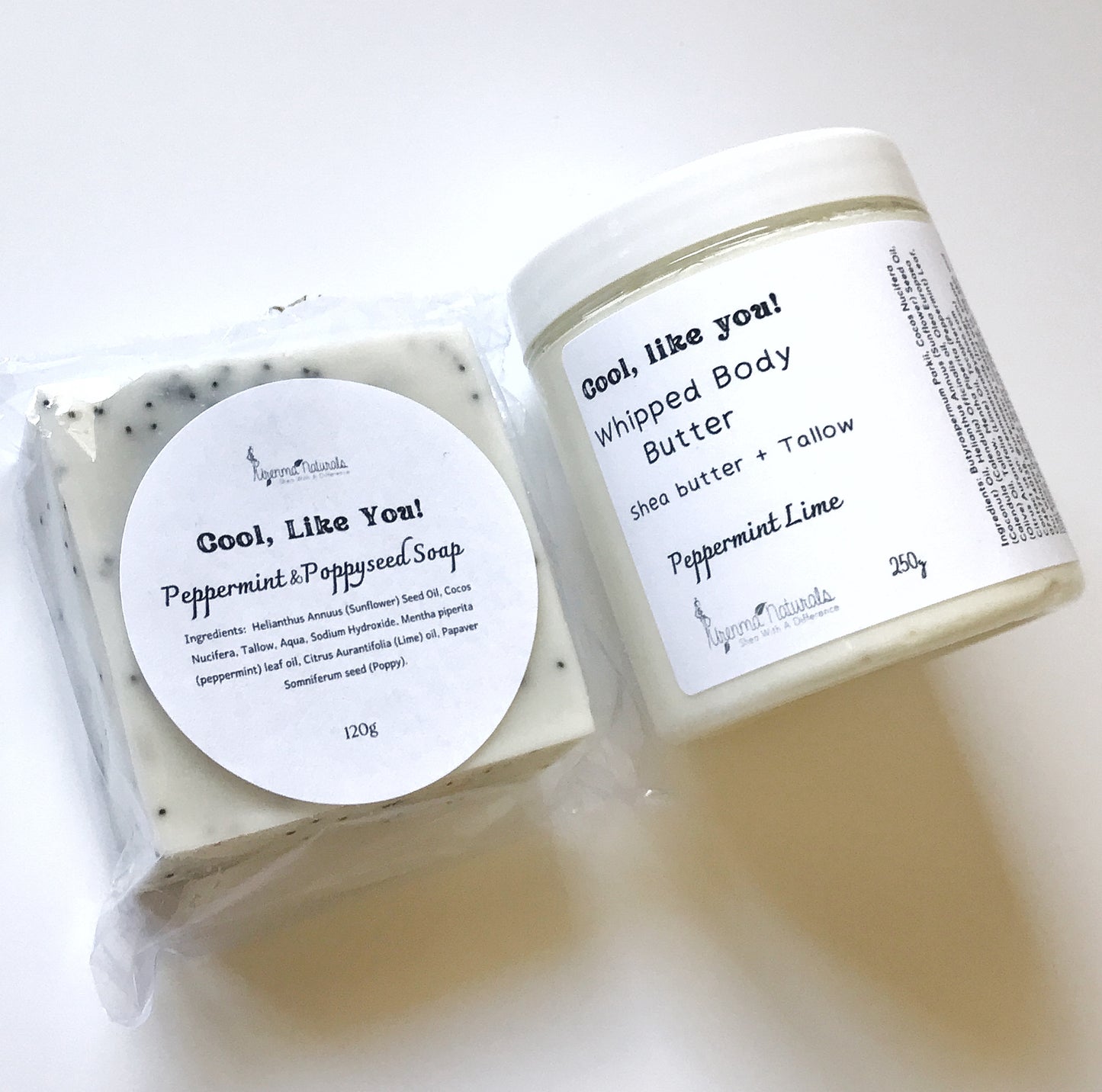 Peppermint & Poppyseed, Cool, Like you!, Natural Handmade Soap