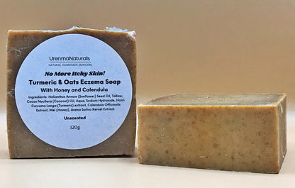 No More Itchy Skin, Turmeric & Oats Eczema Soap