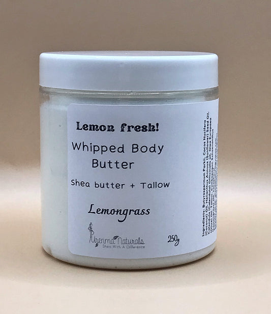 Lemon Fresh, Lemongrass Whipped Body Butter